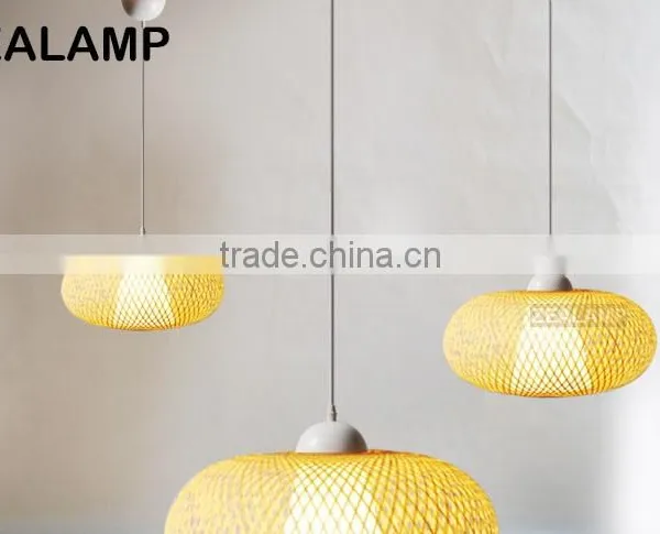 Natural Bamboo Handicraft Pendant Light Traditional Handicraft Techniques photo-3