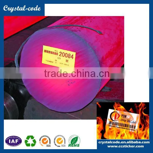 Anti-static Cheaper High Temperature Laebl,barcode Labels High Temperature Resistant Sticker photo-6