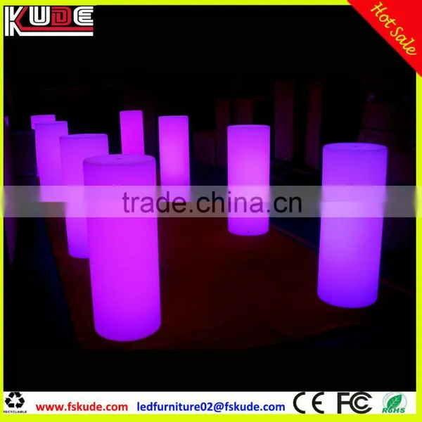 RGB Multicolors Changing LED Column Floor Standing Lamp With Remote Control photo-5