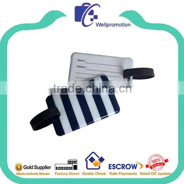 Rolling PVC Suitcase Luggage Tag/card Holder Travel Luggage Tag photo-4