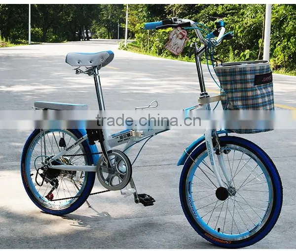 Folding Bicycles 20-Inch Variable Speed Cycling Students Mini Ultra-Portable Ladies Cars Sell Like Hot Cakes! photo-2