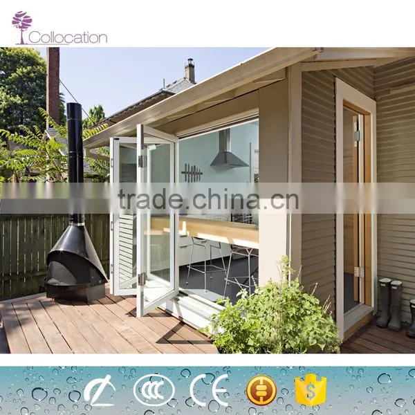 2016 Used Exterior Commercial Frameless Folding Glass Doors for Sale photo-5