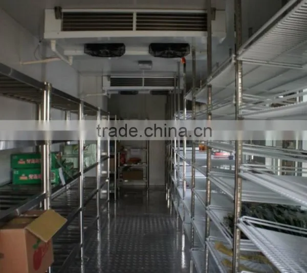 Supermarket Display Cold Storage With Multiple Glass Doors photo-2
