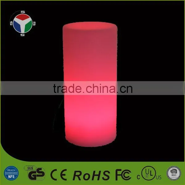LED Cylinder Shaped Color Changing Decoration Light