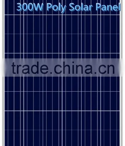 China Top 10 Manufacture High Quality 300W Poly Solar Panel With 72 Cells Series