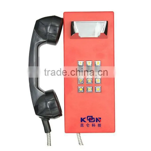 Campus Emergency Sos System Phone KNZD-14 Auto Dial NO Buttons Emergency Telephone Public Phone photo-5