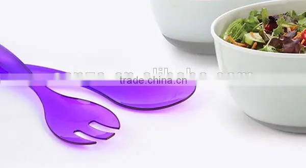 New Salad Spoon and Fork Set of Salad Tools photo-2