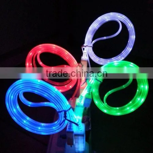 2 in 1 Wire Data Power Micro USB Led Light Cable photo-6