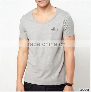 High Quality Scoop Neck T-shirt