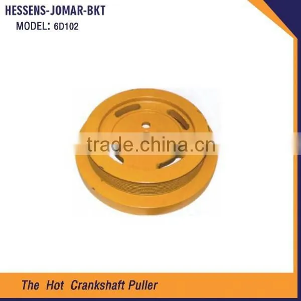 China wholesale diesel spare parts cast iron pulley 6D102