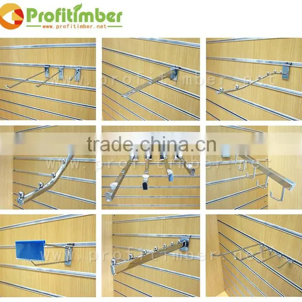 Slatwall Accessories Metal Aluminum Handing Hooks for Slatwall Display Panels photo-3