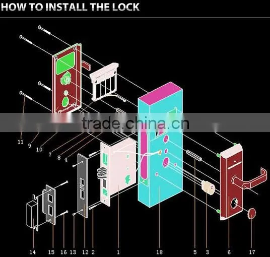 Cheap Biometric Fingerprint Door Lock With Fingerprint Scanner Door Lock photo-6
