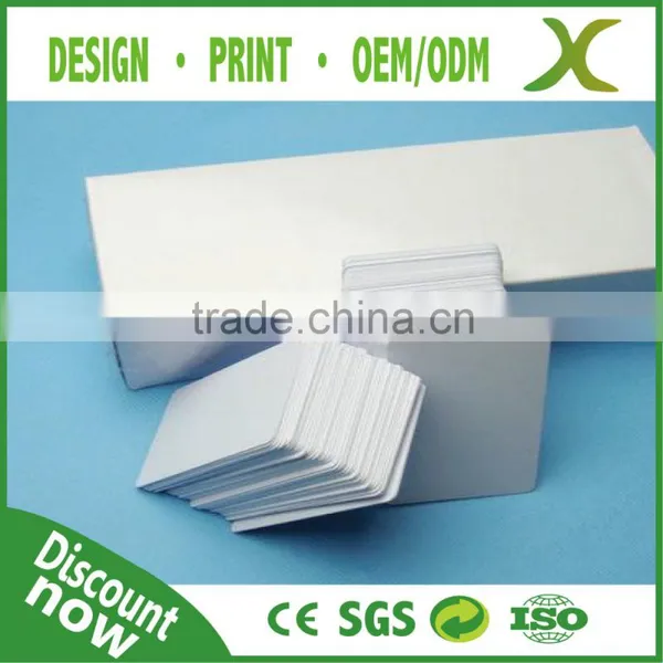 Free Design~~!! Best Material CR80 Blank Printable PVC Card photo-2