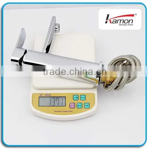 2 Hole Line Type of Water Basin Mixer Taps photo-4