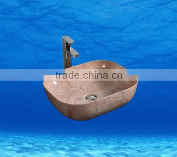 New Arrival Bathroom Porcelain Simple Style Fancy Bathroom Sinks photo-2