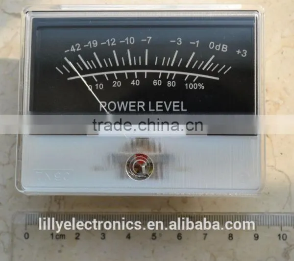 DB Level Header Amplifier Chassis Audio Backlight TN-90 Panel VU Meter