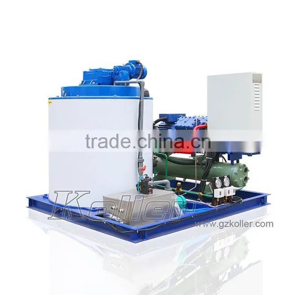 5Tons Flake Ice Making Machine With PLC Program Controller photo-3