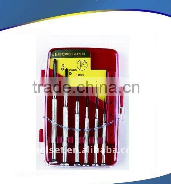 6pcs Verious Head Spec. Mini Portable Pocket Precision Screwdriver Set photo-2