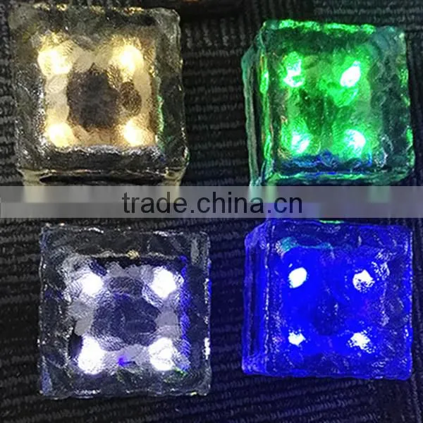 Low Price Outdoor LED Solar Ice Brick Lighting photo-5