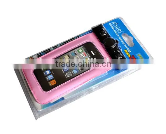 High Qulity Pvc Waterproof Bag for Mobile Hone Waterproof Pouch for IPhone photo-4