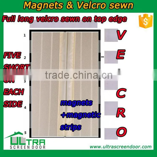 Home Decor Magnetic Mosquito Net Door Curtain photo-5