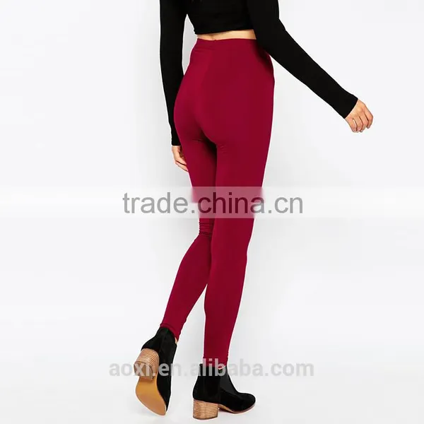 2016 OEM Service Supplier Ltweight Stretchy High Waisted Fashion Legging Pants photo-3
