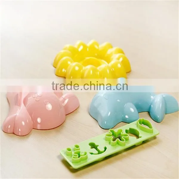 Kitchen Tool Children Gift Sushi Setsr Curry and Rice Bowl Rice Mold photo-3