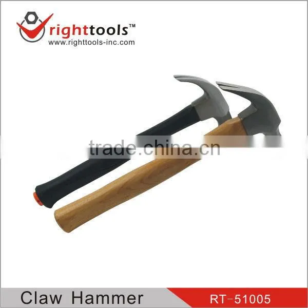 Claw Hammer With 45#carbon Steel Drop Forged