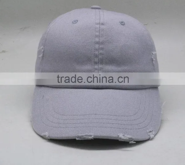Yankee Soft Distress Washed Hats Worn-out Baseball Cap photo-2