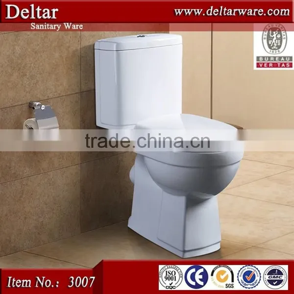 Twyford Toilet wc Made in China, Huida Toilet Cheap Price, Best Sell Two Piece wc Toilet S/p Trap With 4 Inch Outlet photo-5