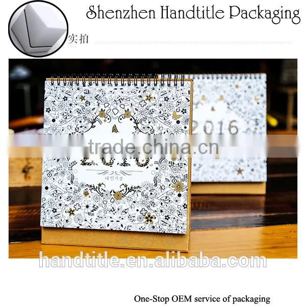 Full Color Custom Printed 2016 Magnetic Whiteboard Calendar photo-4