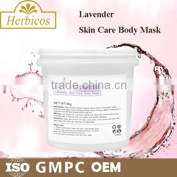 SPA Skin Care With Lavender Nourishing Body Skin Mask Body Cream