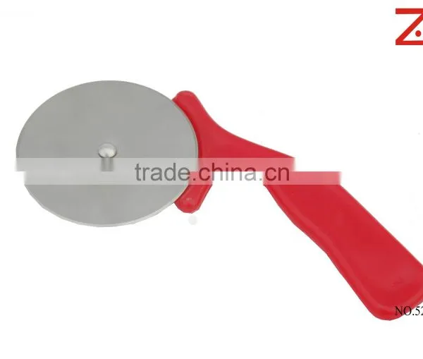 Custom Design Stainless Steel Wheel Plastic Handle Pizza Cutter