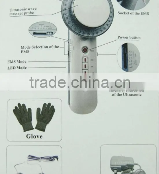 BP-CM8 Electric Muscle Stimulator Ems Galvanic Photon Ultrasonic Ion Facial Massage photo-6