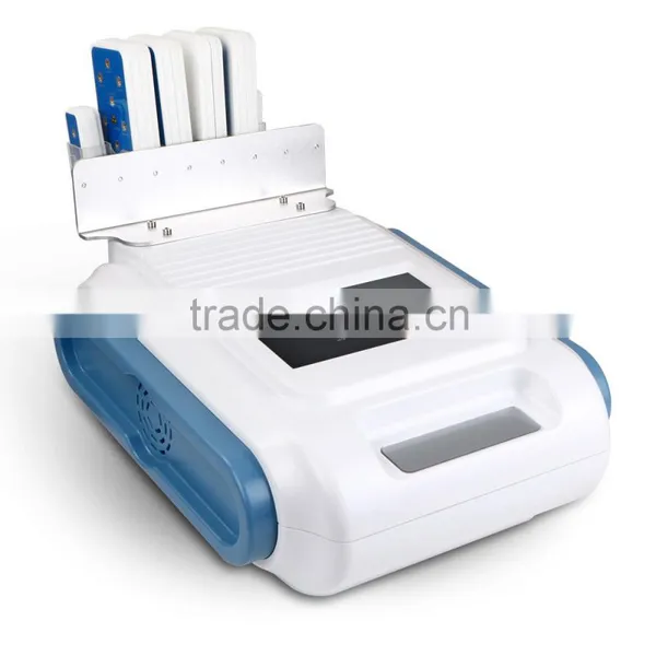 ALLRUICH Hot Sale 635 650nm Lipo Laser 160mw Slimming Cellulite Removal Machine 6 Big 4small Led Pad Beauty Equipment Free Shipp