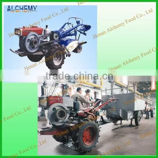 Agriculture Hand Tractor for Sale With Seat Rotary Cultivator Electric Start Wood Packing Install Video and Random Small Tools photo-5