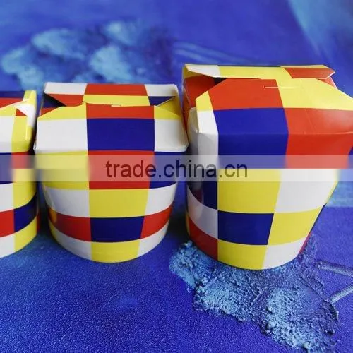 Disposable Take Away Packaging Box , Paper Noodle Box, Recycled Noodle Boxes
