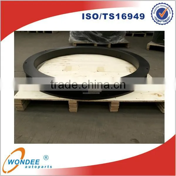 80mm Height Single Ball Race Steel Light 700mm Trailer Turntable photo-2