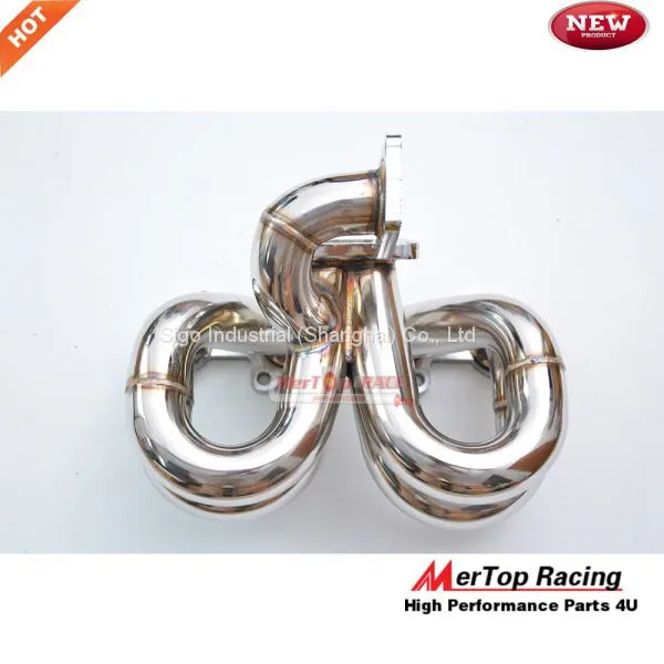 Mertop Race Stainless Steel VW Golf 1 MK1 16v 1.8L and 2L T3 Turbo Exhaust Manifold With Audi RS2 Wastegate Flange photo-4