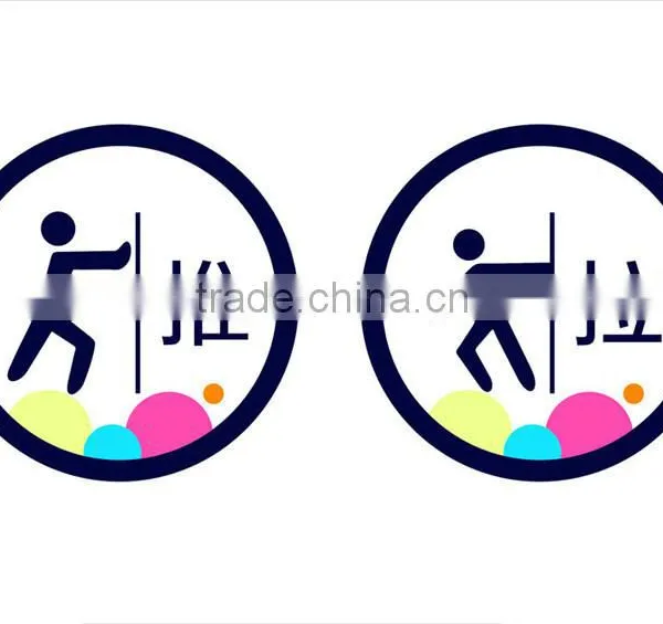 Scratch Proof Round Logo Sticker Transparent photo-4