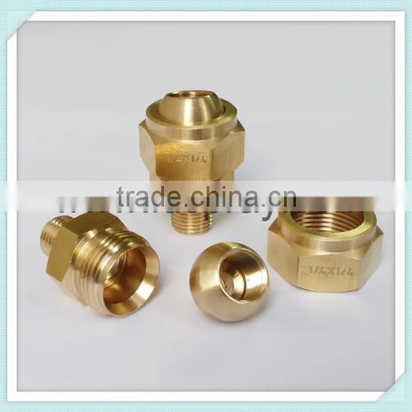 1/8",1/4",3/8",1/2" Stainless Steel Brass 36275 Adjustable Connector Nozzles photo-6