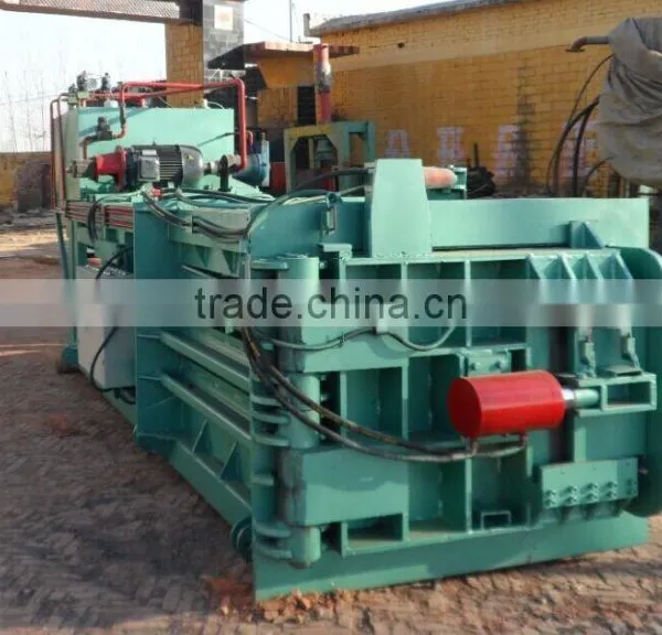 HD3-60T Semi-automatic Horizontal Waste Paper Baler Machine,cardboard Baling Press Machine photo-3