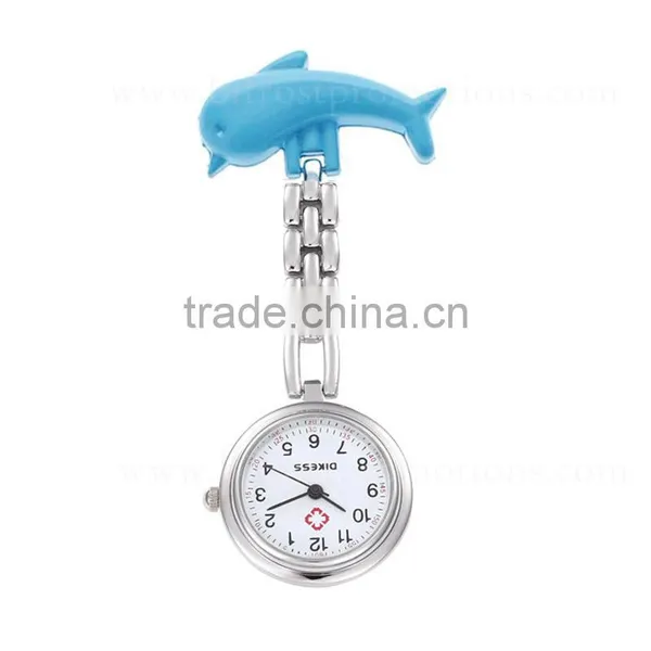 Dolphin Cheap Promotions Brooch Pocket Nurse Watch photo-3