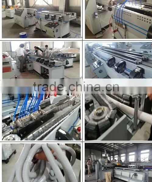 Electrical Cable Corrugated Pipe Manufacturing Machine Electric Wire Protection Hose Making Machine photo-2