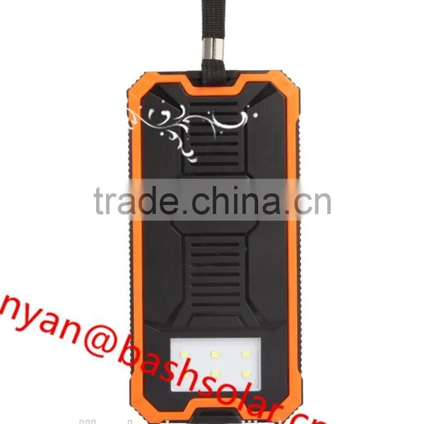 12000mAh Waterproof Portable Device Charger POWERBANK SOLAR photo-6