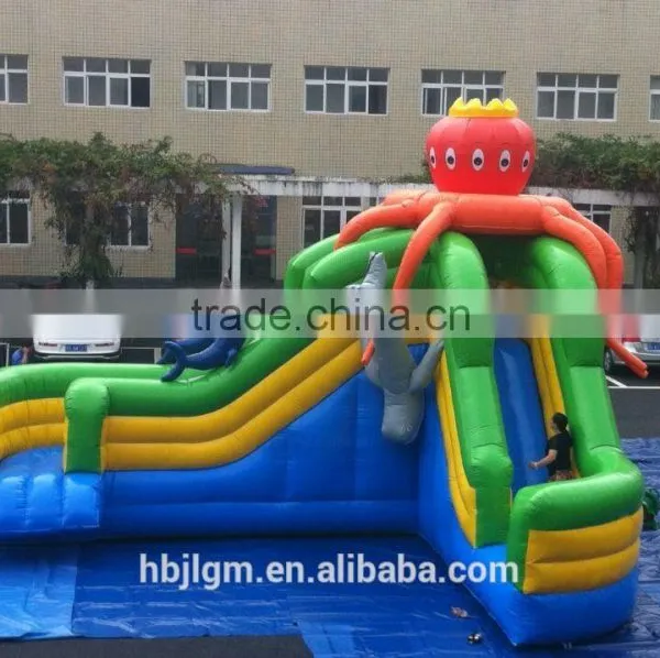 PVC Semicoating Tarpaulin for Water Slide Material photo-5