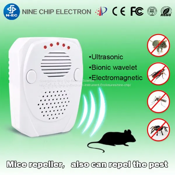 Electronic Ultrasonic and Bionic Wave Pest Repeller , ABS Mice Repeller photo-2