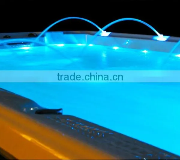 Manufacturer From China 4 Meters Garden Swimming Pool Spa Outdoor Swim Spa Pool photo-6