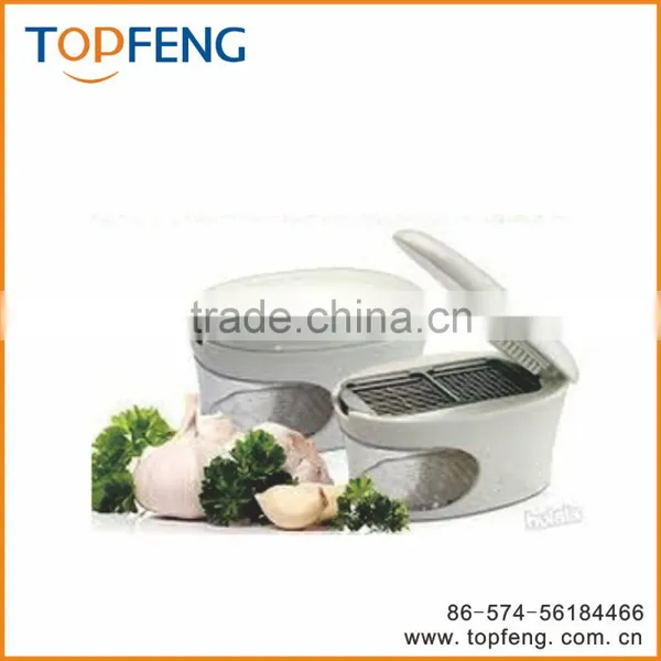 Garlic Press 3 in 1,garlic Chopper, Multi-function Garlic Press photo-2