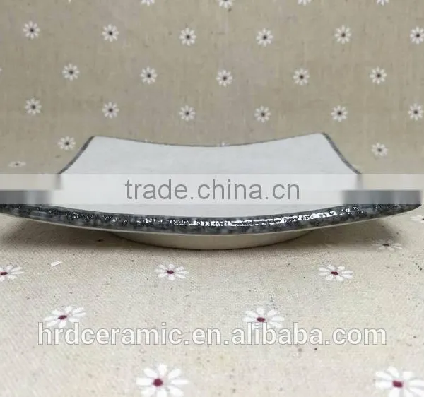 Stocked White Porcelain Square Dish/food Dish/soap Dish/salad Bowl photo-2